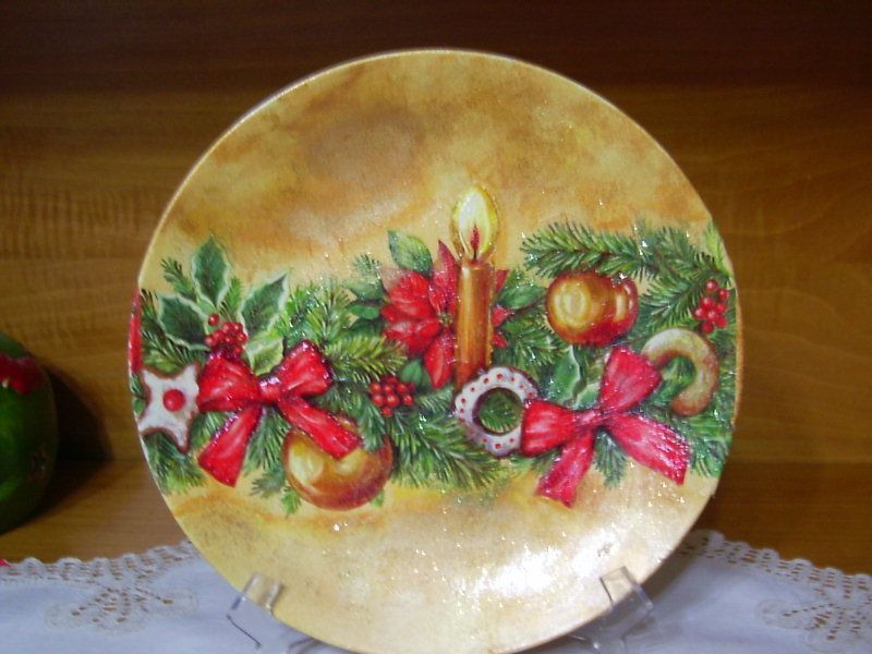 Assiette de Noel